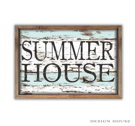 Summer House Sign 